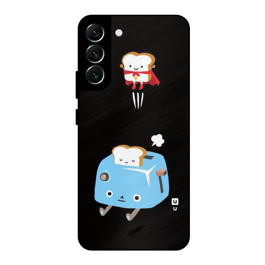 Bread Toast Metal Back Case for Galaxy S22 Plus 5G