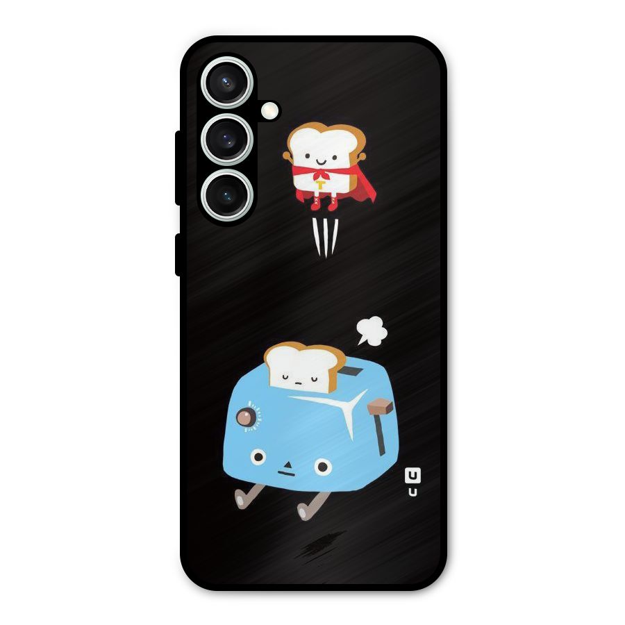Bread Toast Metal Back Case for Galaxy S23 FE