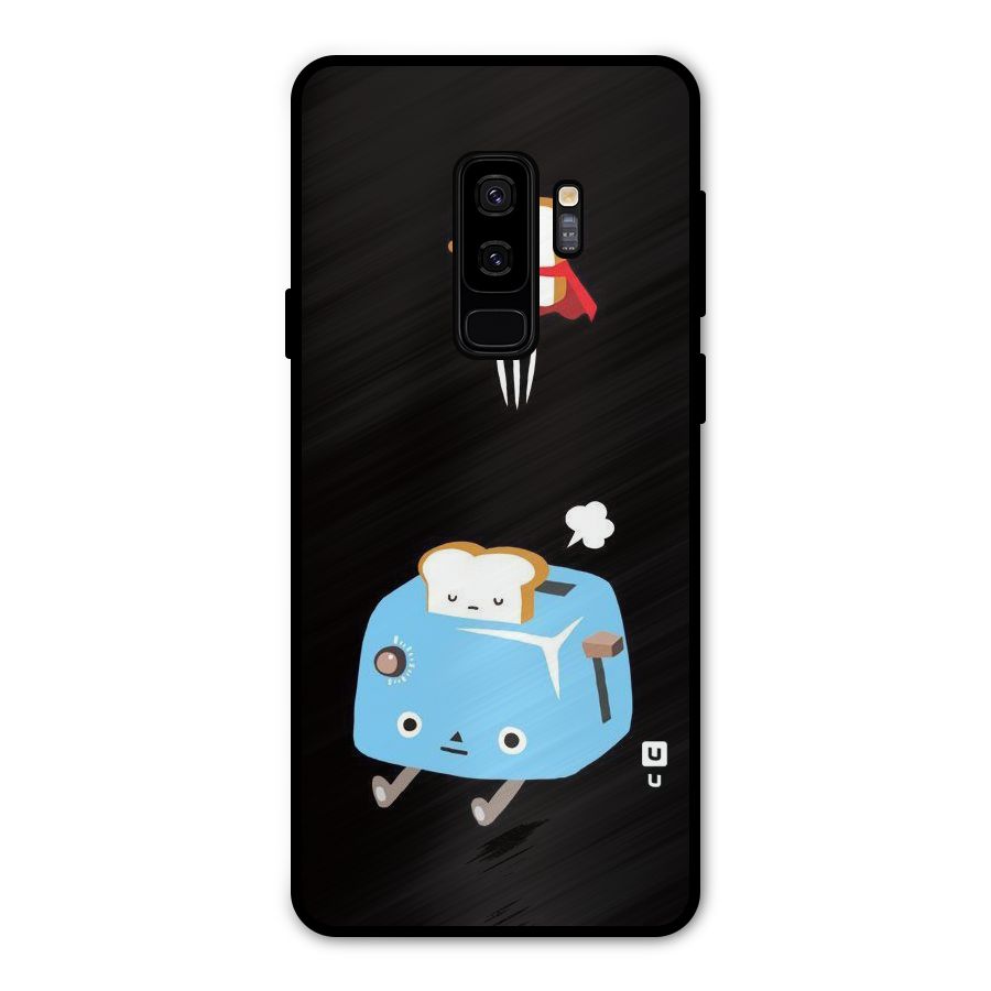Bread Toast Metal Back Case for Galaxy S9 Plus