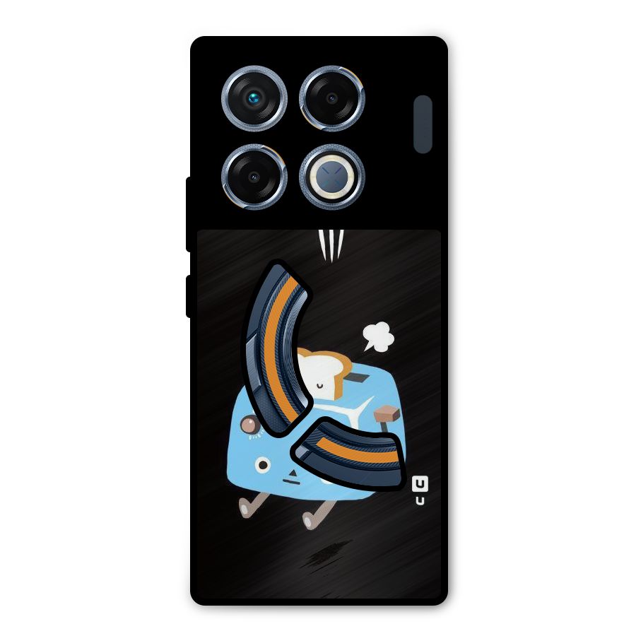 Bread Toast Metal Back Case for Infinix GT 20 Pro