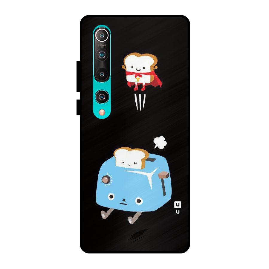 Bread Toast Metal Back Case for Mi 10