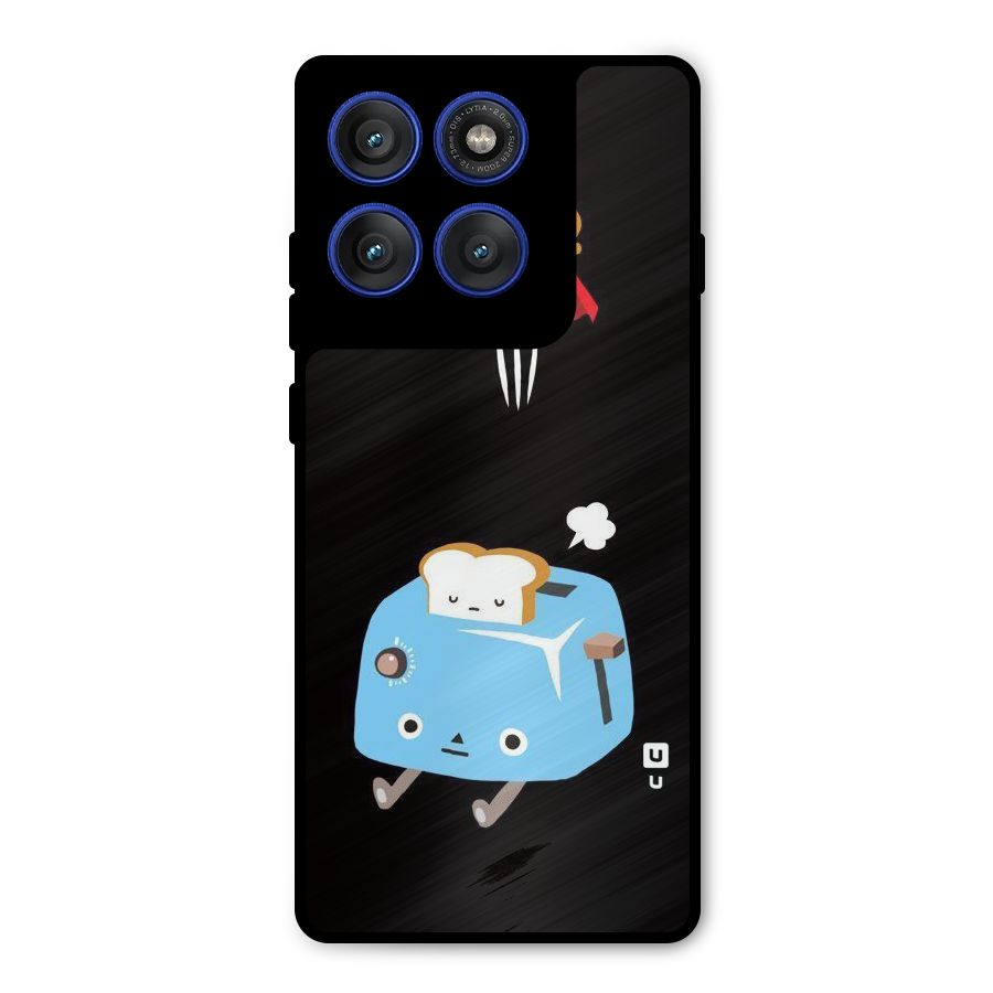 Bread Toast Metal Back Case for Motorola Edge 60 Pro