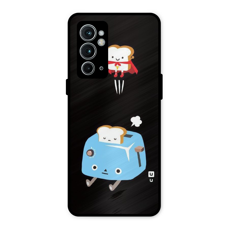 Bread Toast Metal Back Case for OnePlus 9RT 5G