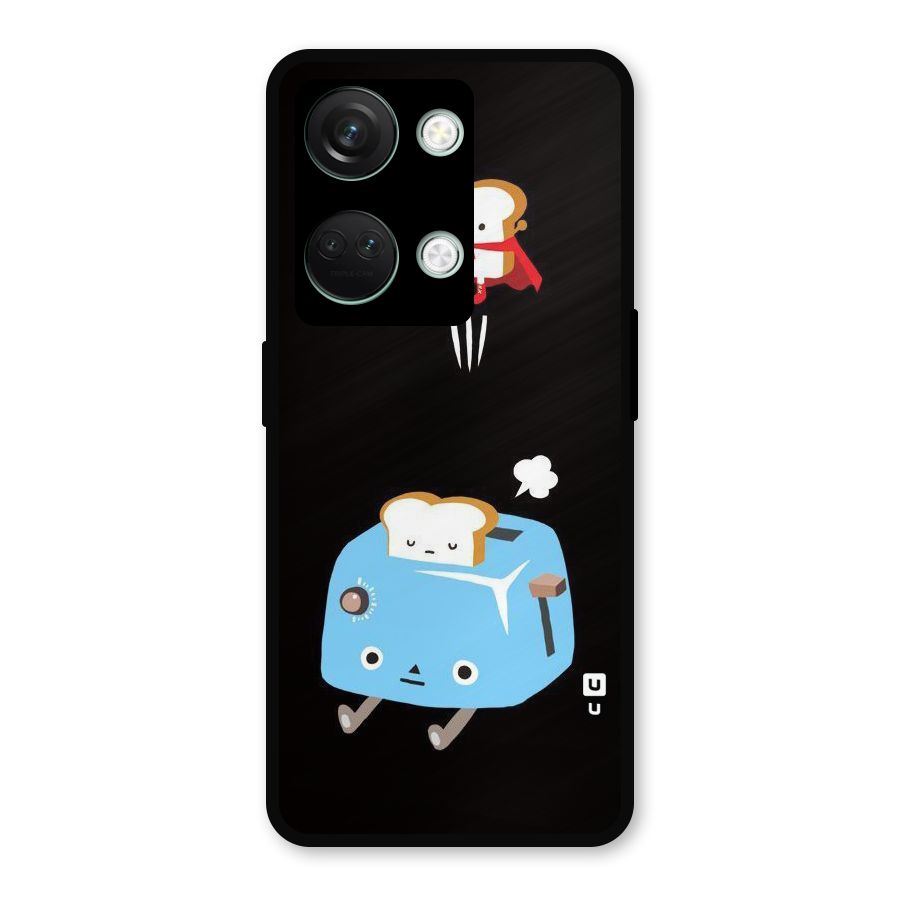 Bread Toast Metal Back Case for OnePlus Nord 3