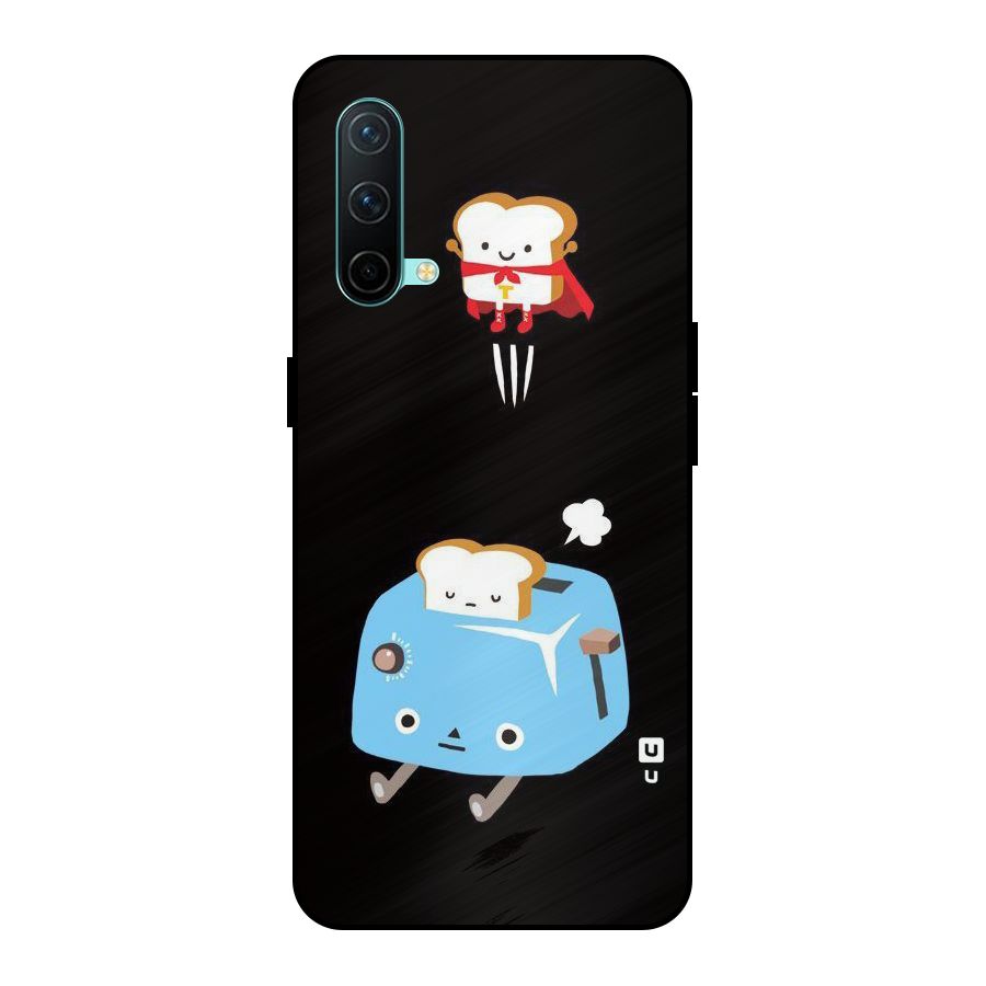 Bread Toast Metal Back Case for OnePlus Nord CE 5G