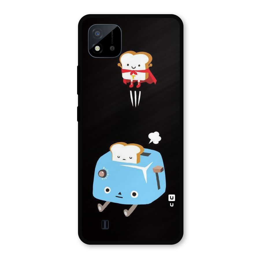 Bread Toast Metal Back Case for Realme C11 2021