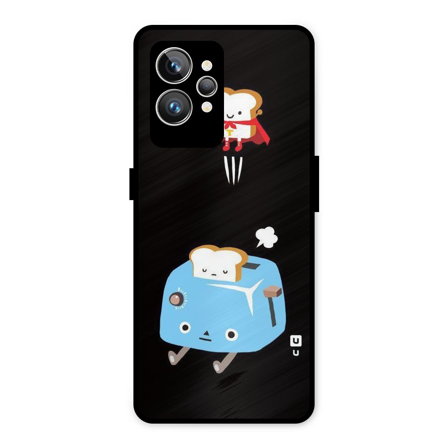 Bread Toast Metal Back Case for Realme GT2 Pro