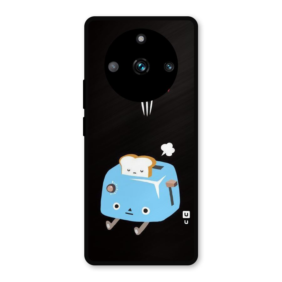 Bread Toast Metal Back Case for Realme Narzo 60 Pro