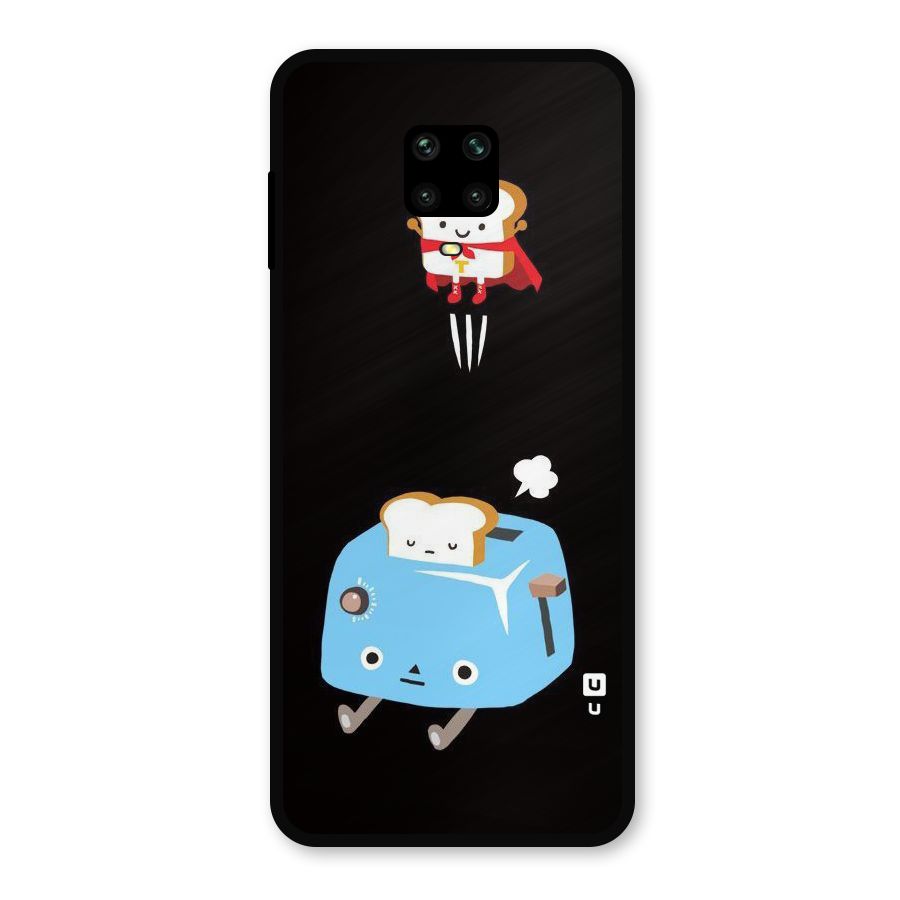 Bread Toast Metal Back Case for Redmi Note 9 Pro Max