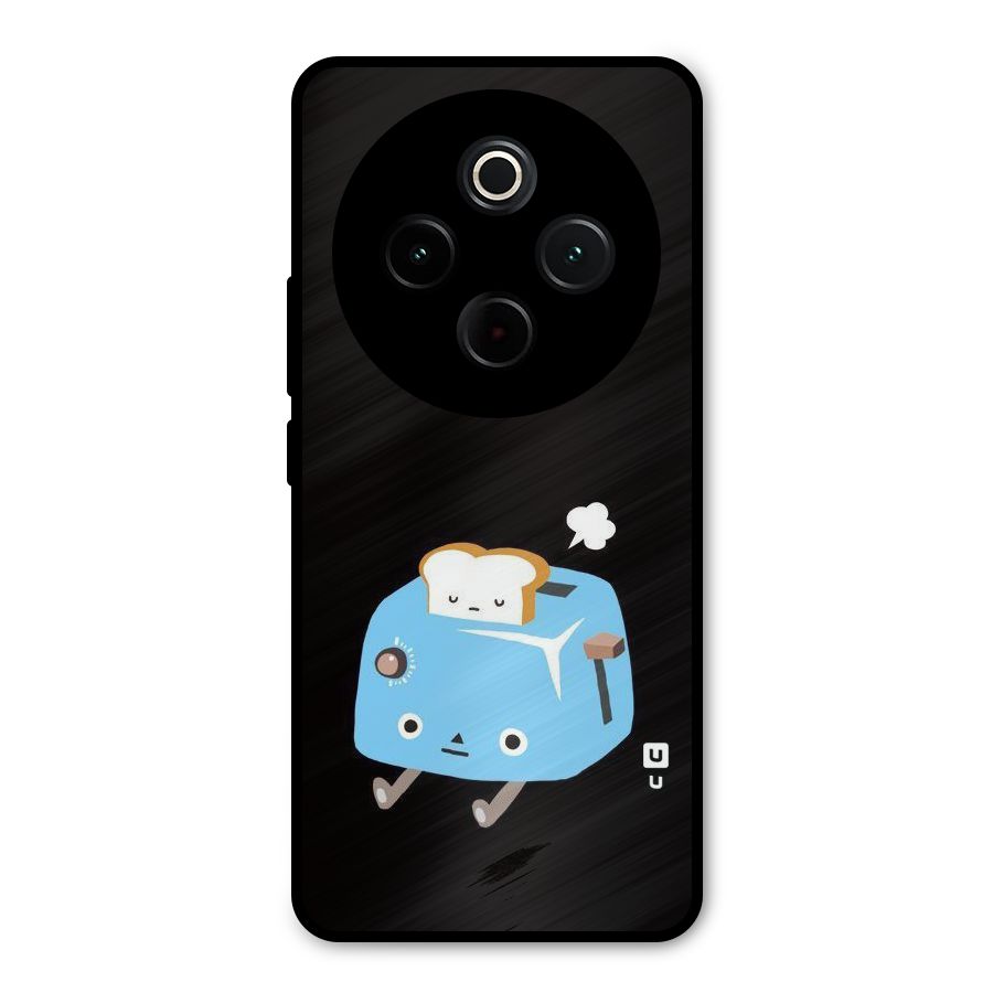 Bread Toast Metal Back Case for Vivo T4