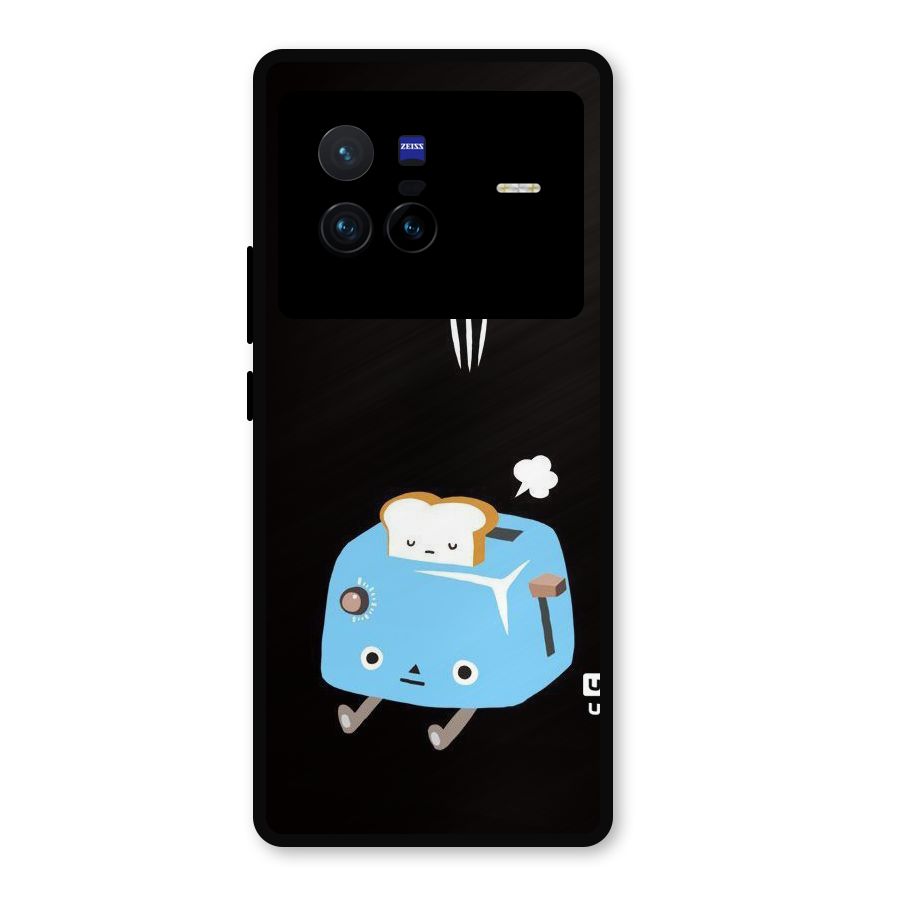 Bread Toast Metal Back Case for Vivo X80