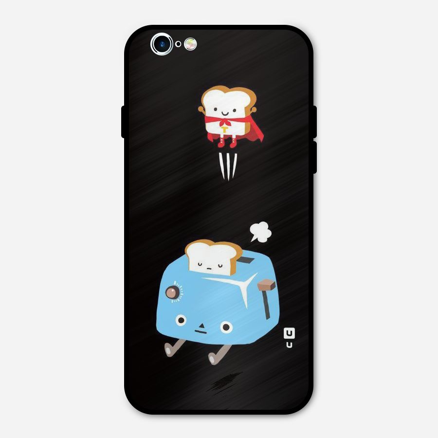 Bread Toast Metal Back Case for iPhone 6 6s