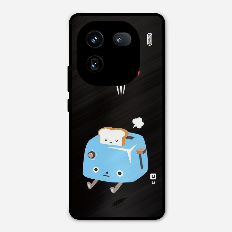 Bread Toast Metal Back Case for iQOO 12