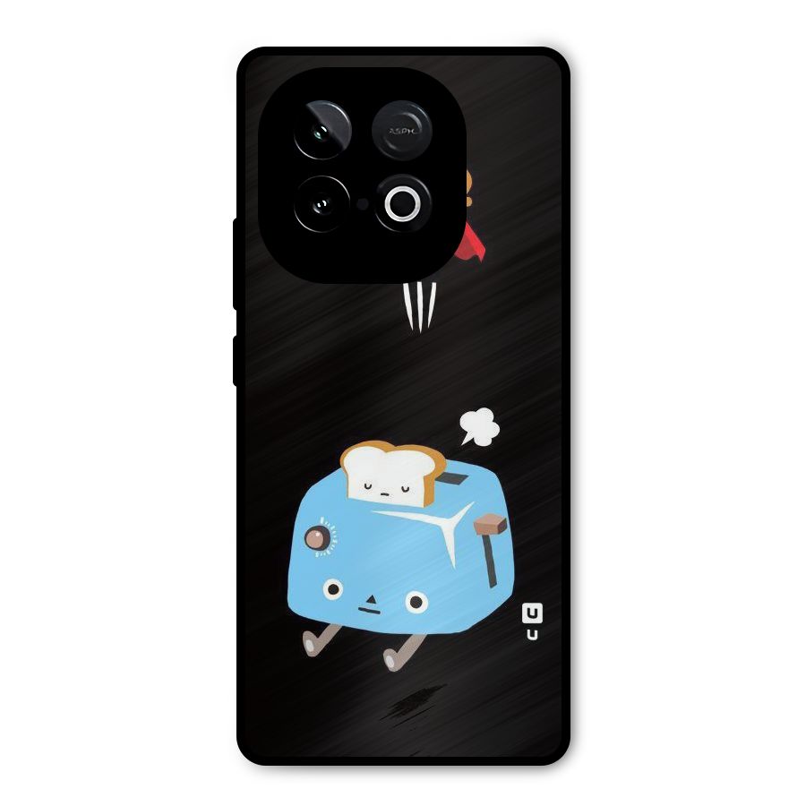 Bread Toast Metal Back Case for iQOO Neo 10