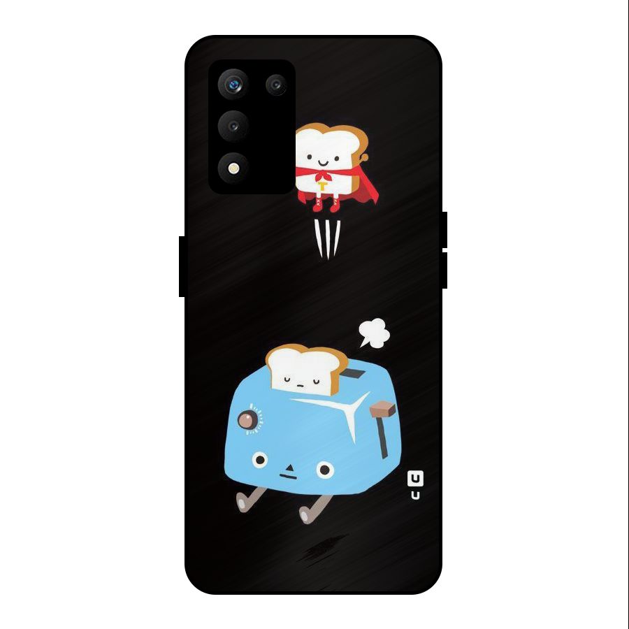 Bread Toast Metal Back Case for realme 9 5G SE