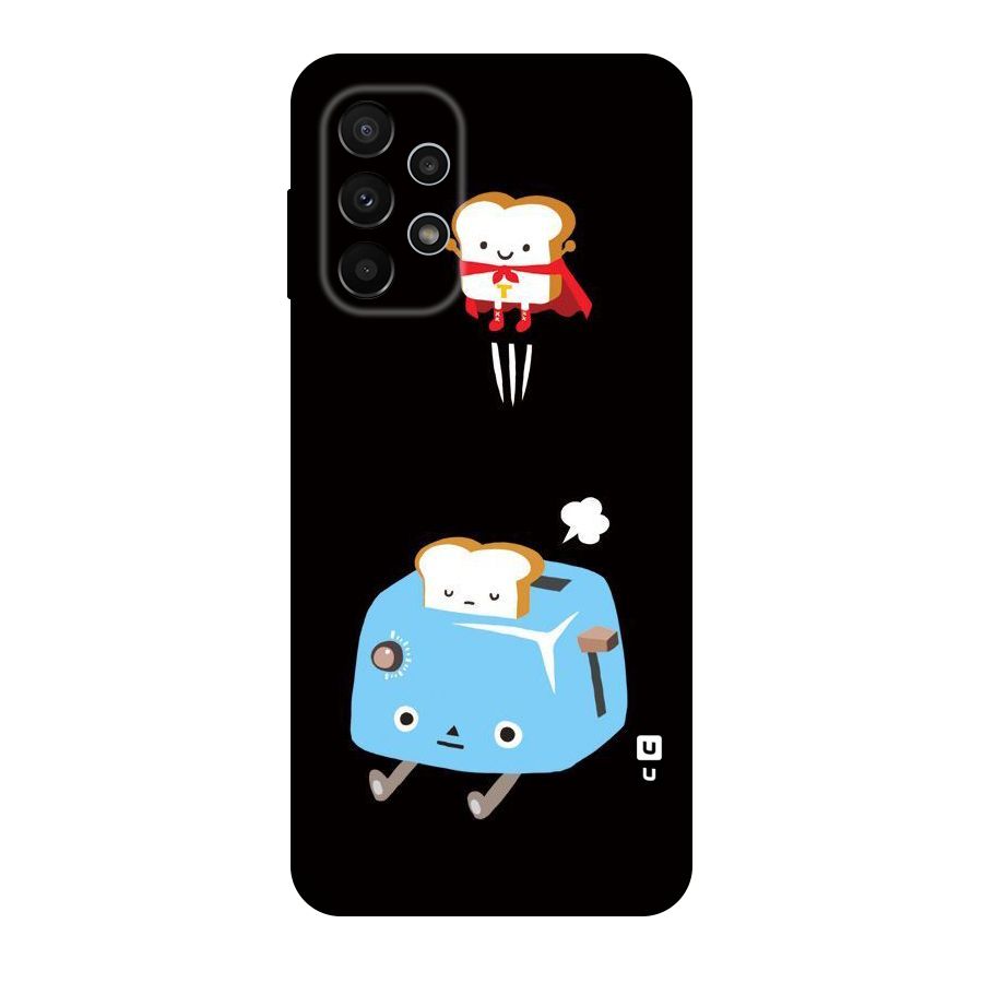 Bread Toast Original Polycarbonate Back Case for Galaxy A23