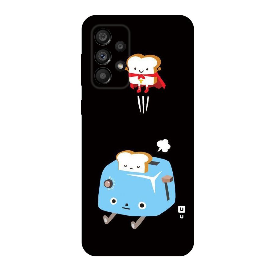 Bread Toast Original Polycarbonate Back Case for Galaxy A73 5G