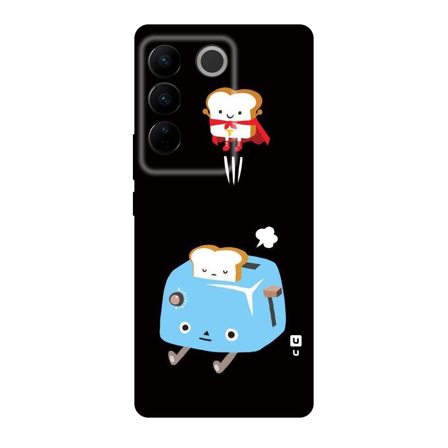 Bread Toast Original Polycarbonate Back Case for Vivo V27
