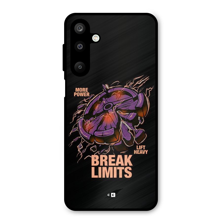 Break Limits Metal Back Case for Galaxy M16