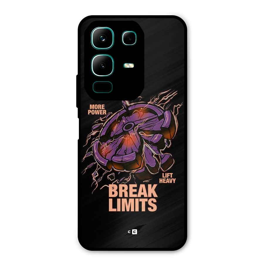 Break Limits Metal Back Case for Infinix Note 50x