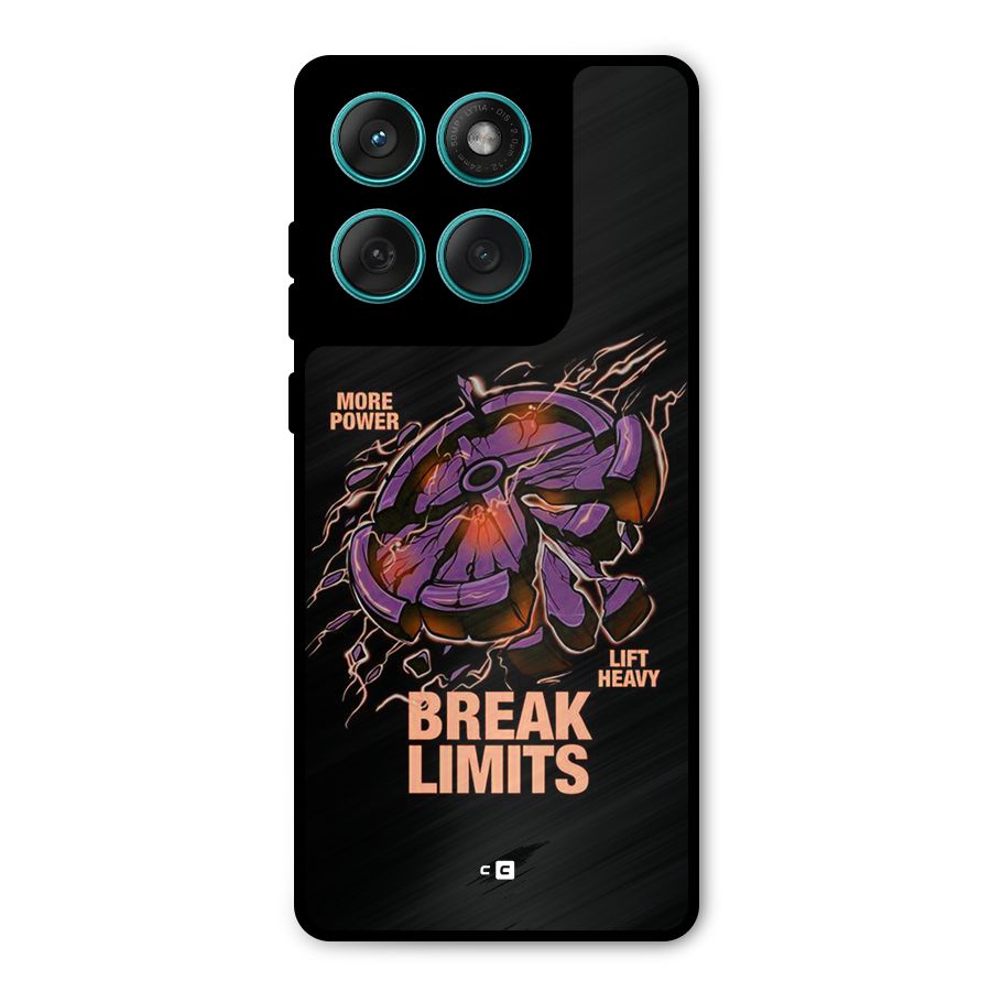 Break Limits Metal Back Case for Motorola Edge 60 Fusion