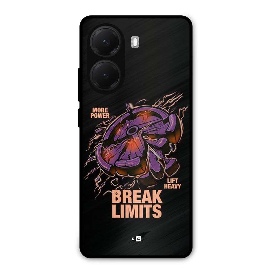 Break Limits Metal Back Case for Poco X7 Pro