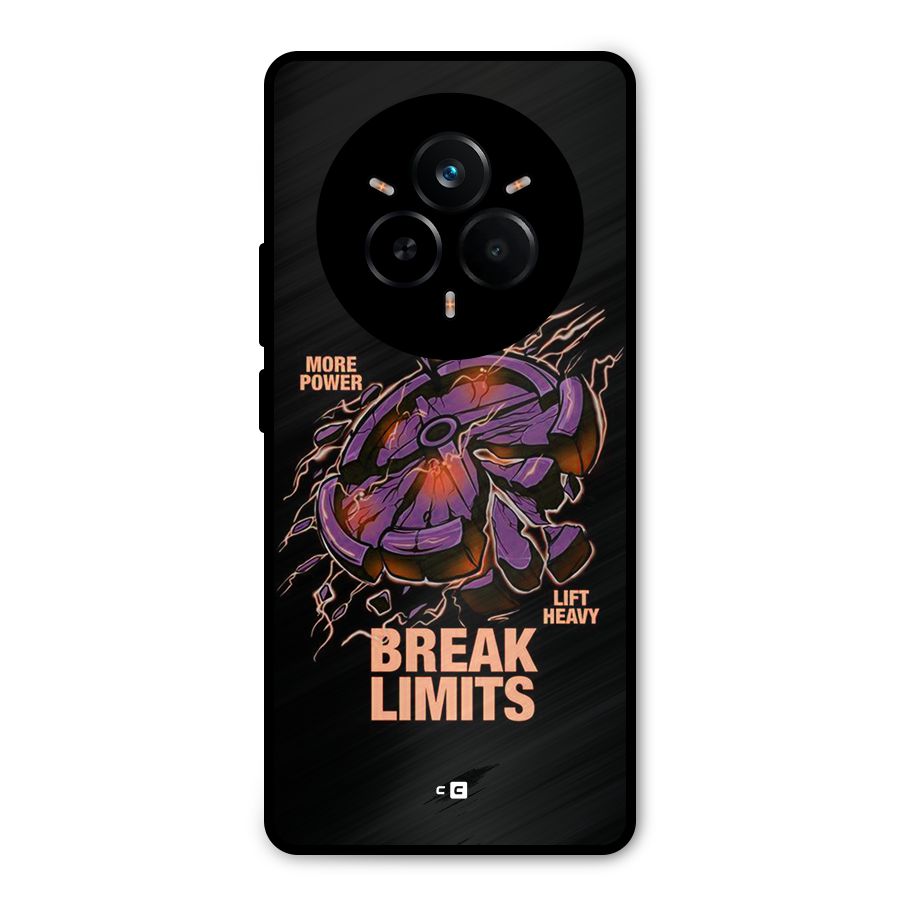 Break Limits Metal Back Case for Realme 14 Pro