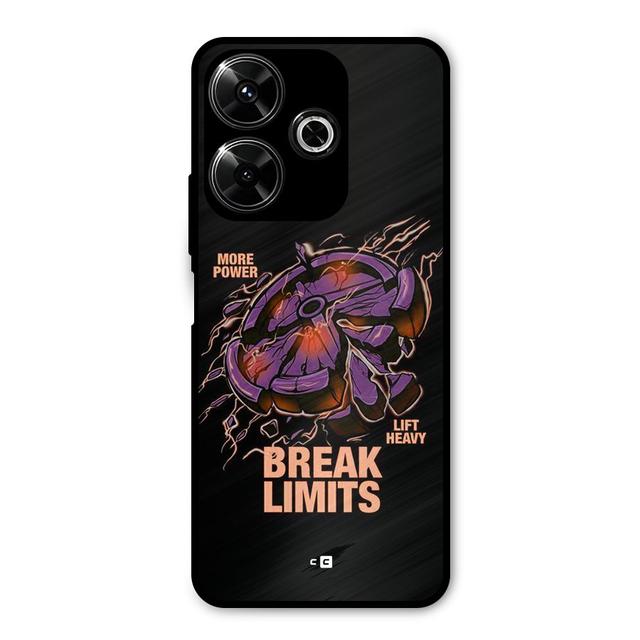 Break Limits Metal Back Case for Redmi 13 5G