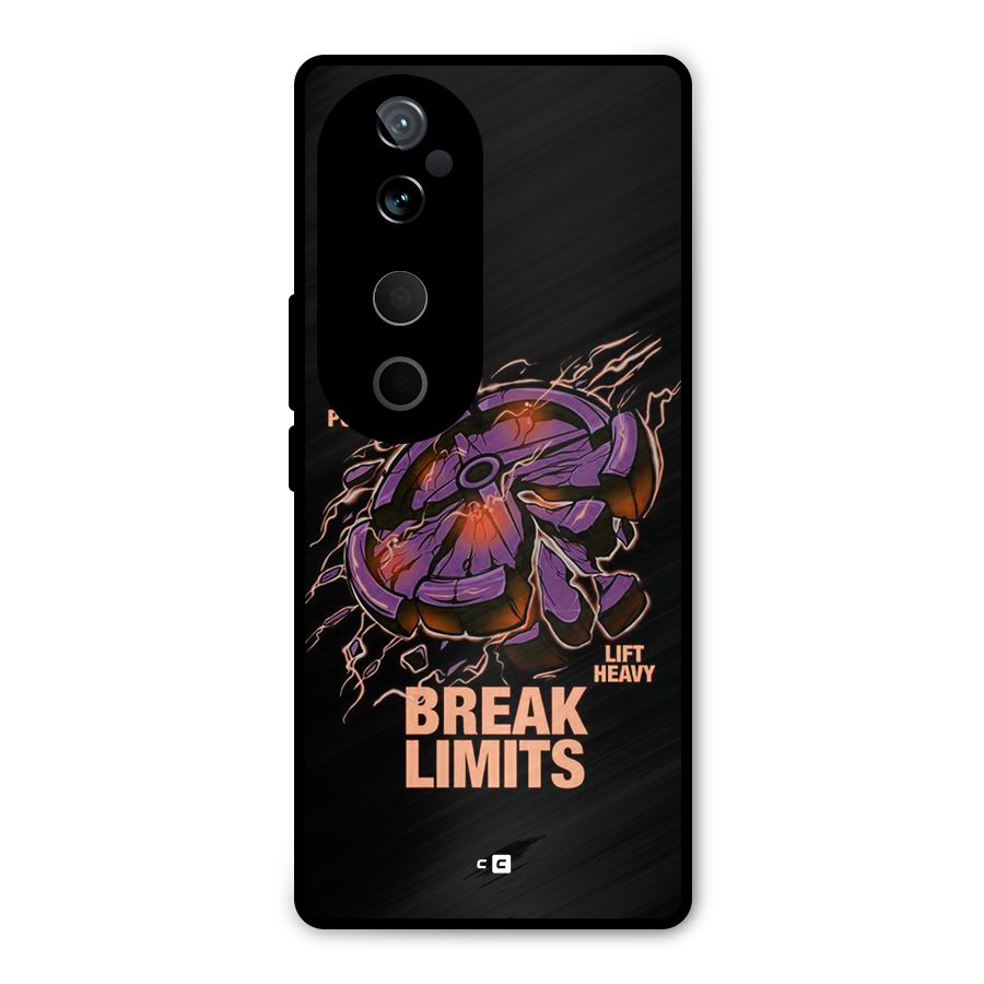 Break Limits Metal Back Case for Vivo T3 Ultra