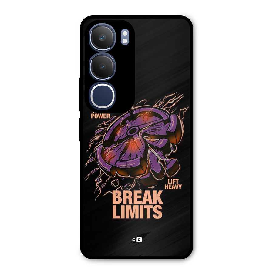 Break Limits Metal Back Case for Vivo Y29
