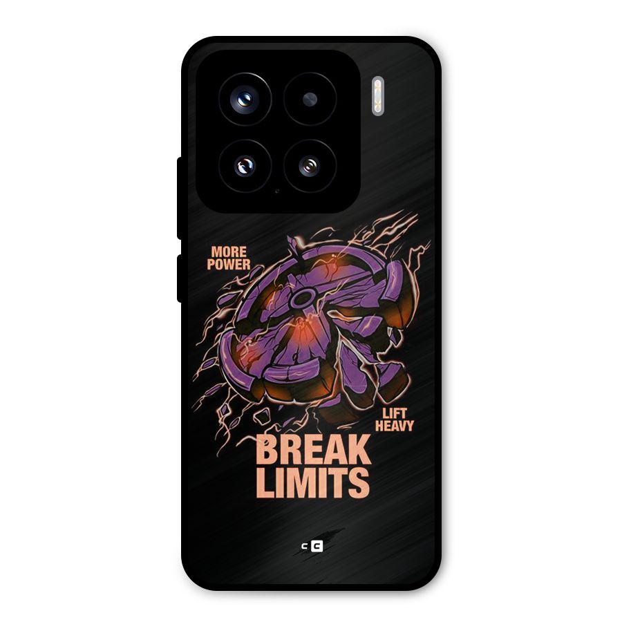 Break Limits Metal Back Case for Xiaomi 15