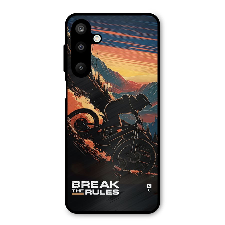 Break The Rules Metal Back Case for Galaxy M16