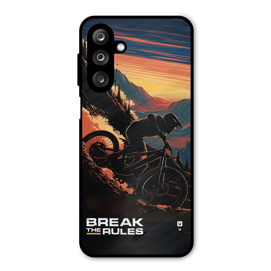 Break The Rules Metal Back Case for Galaxy M36