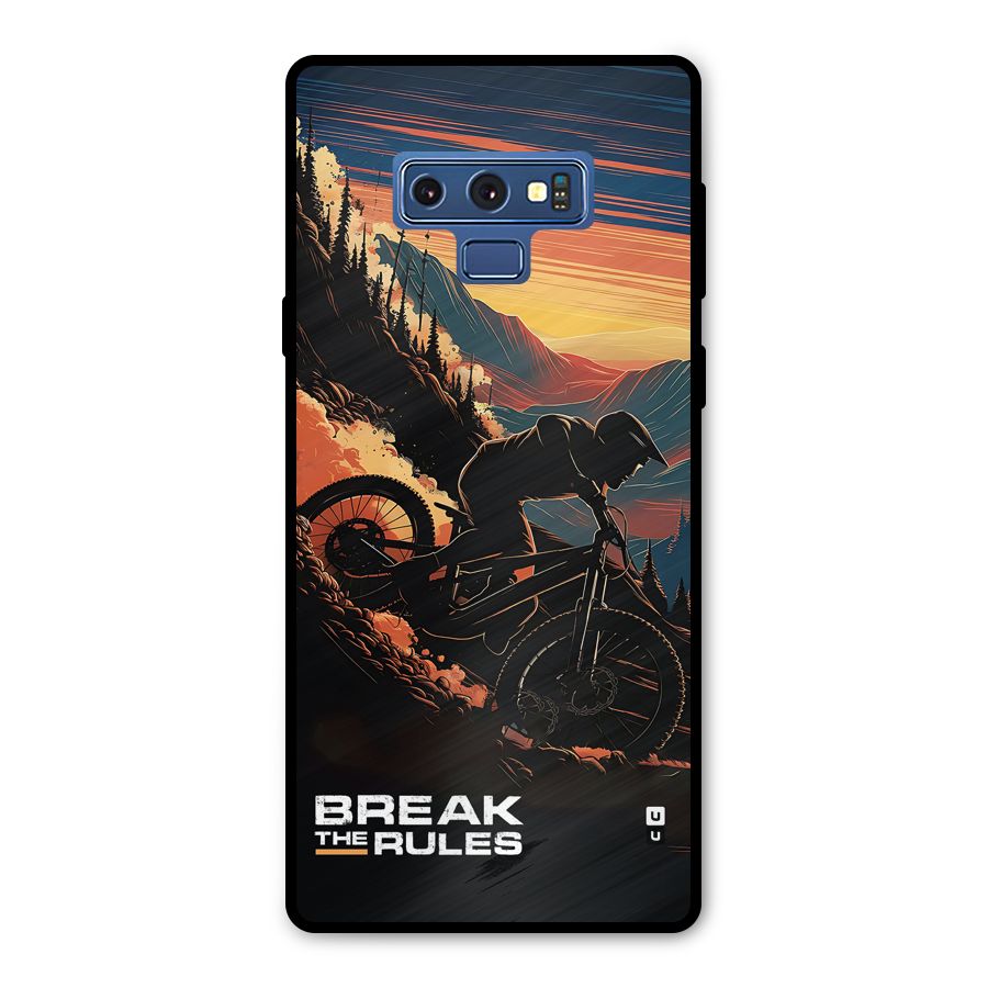 Break The Rules Metal Back Case for Galaxy Note 9