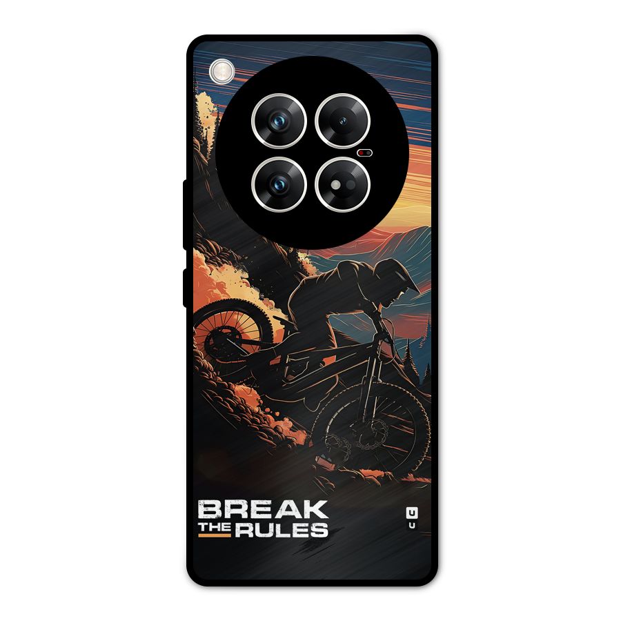 Break The Rules Metal Back Case for Infinix Zero 40 5G