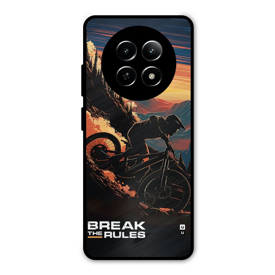 Break The Rules Metal Back Case for Realme Narzo N65