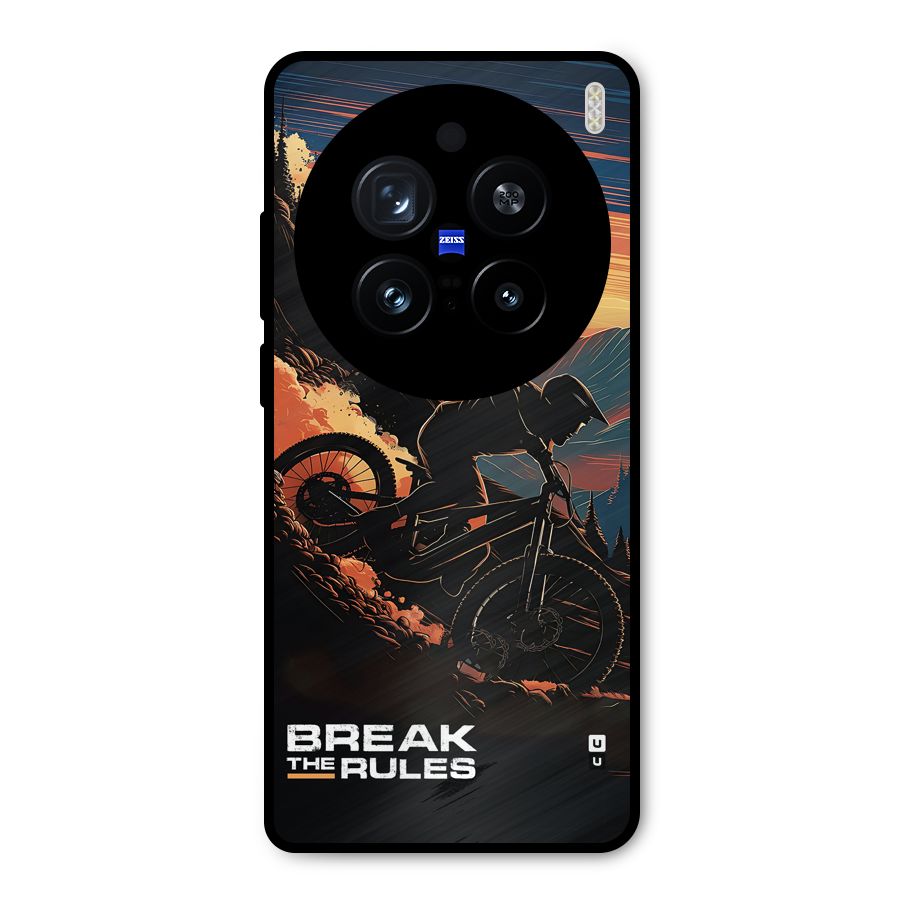 Break The Rules Metal Back Case for Vivo X200 Pro