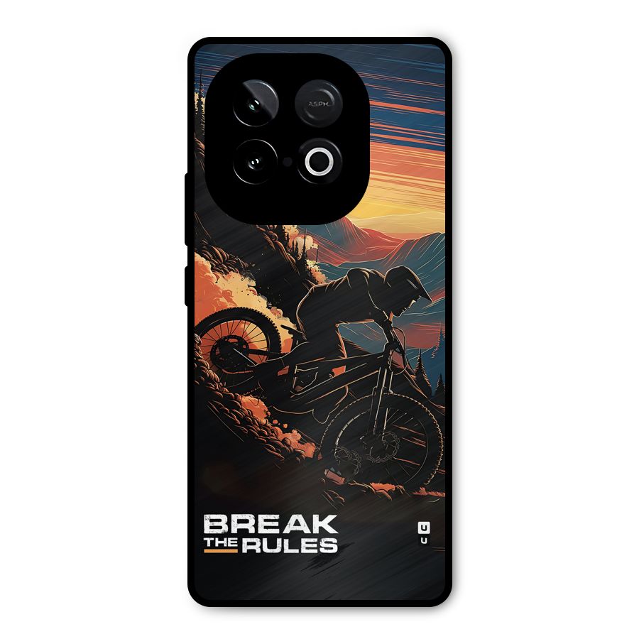 Break The Rules Metal Back Case for iQOO Neo 10