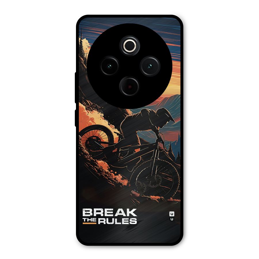 Break The Rules Metal Back Case for iQOO Z10