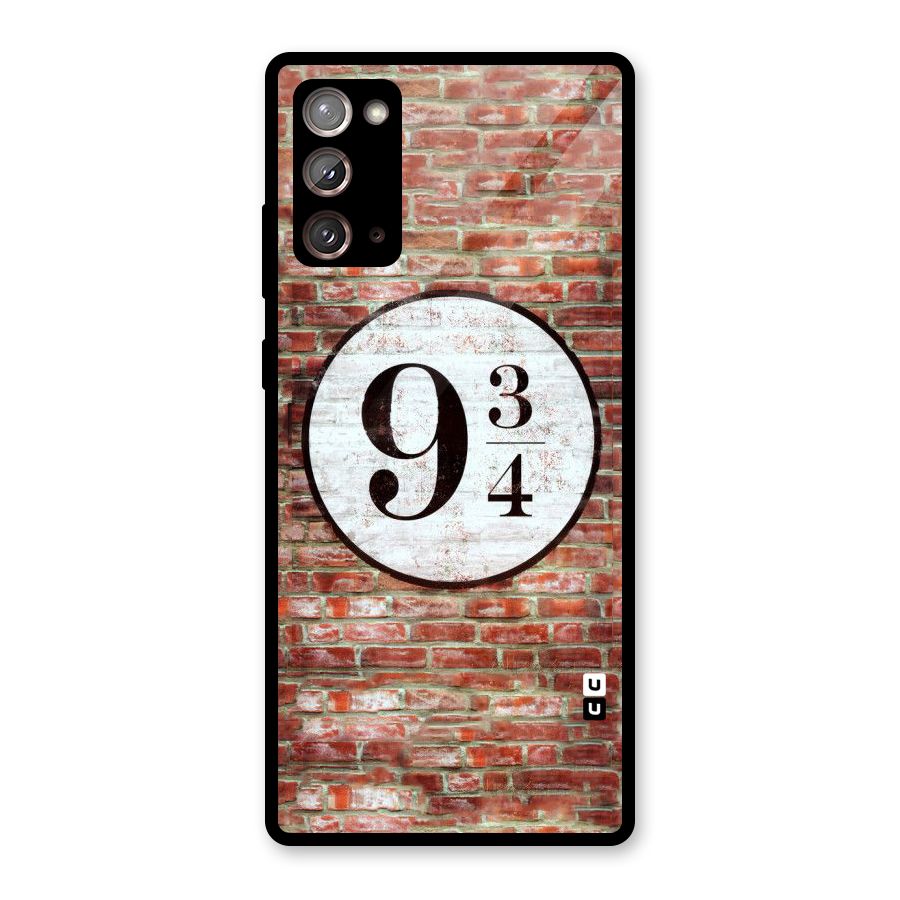 Brick Bang Glass Back Case for Galaxy Note 20