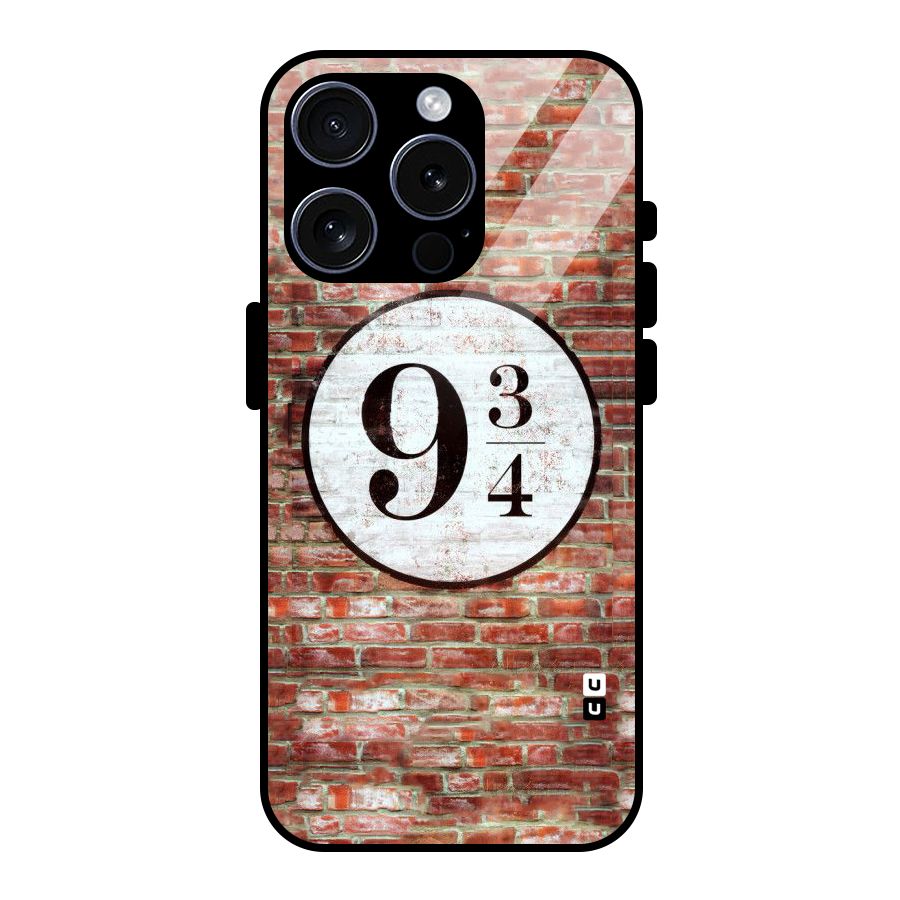 Brick Bang Glass Back Case for iPhone 15 Pro
