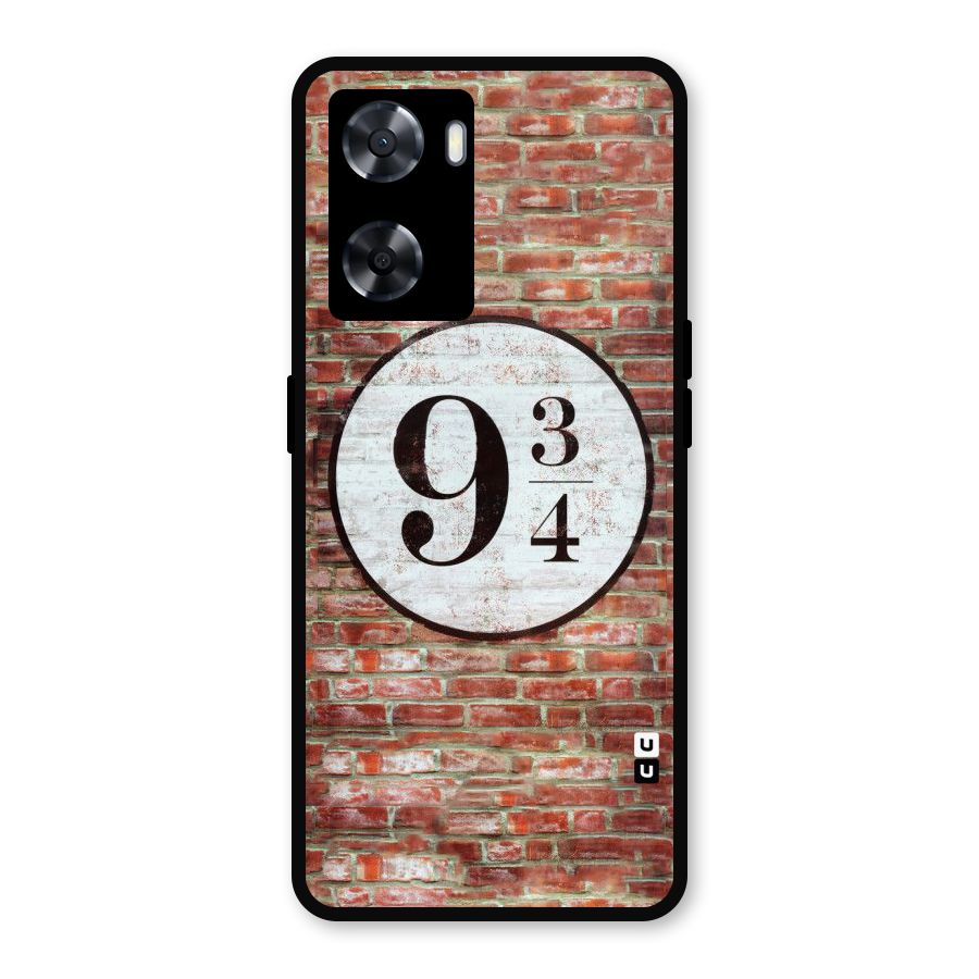 Brick Bang Metal Back Case for Oppo A57 2022
