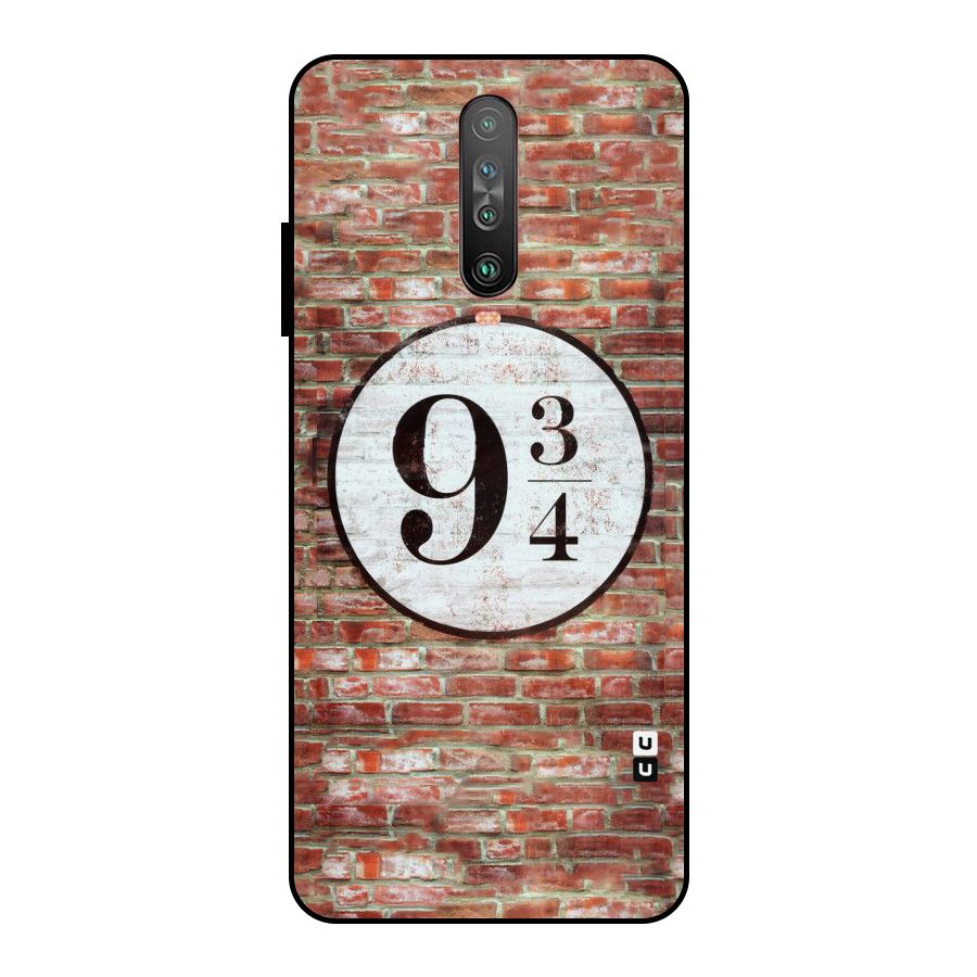 Brick Bang Metal Back Case for Poco X2
