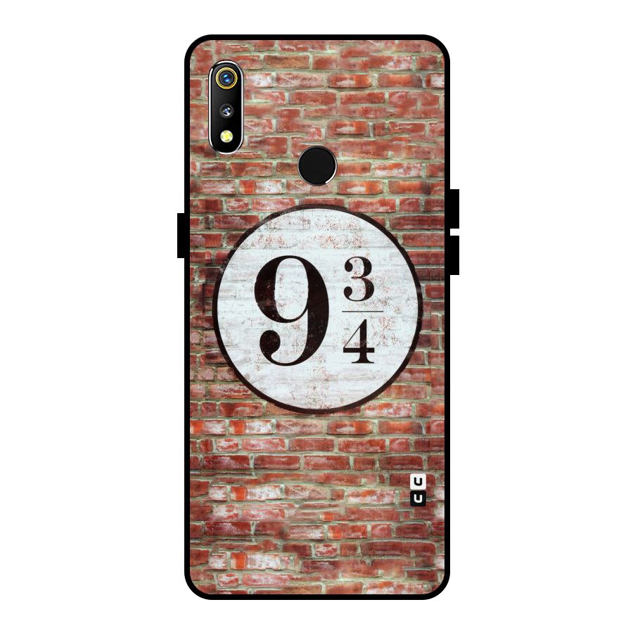 Brick Bang Metal Back Case for Realme 3i