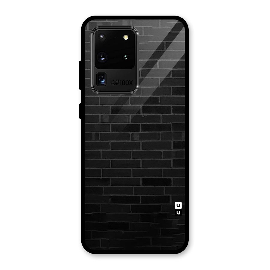 Brick Wall Glass Back Case for Galaxy S20 Ultra