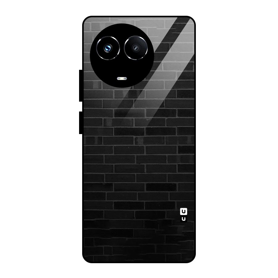 Brick Wall Glass Back Case for Realme 11X