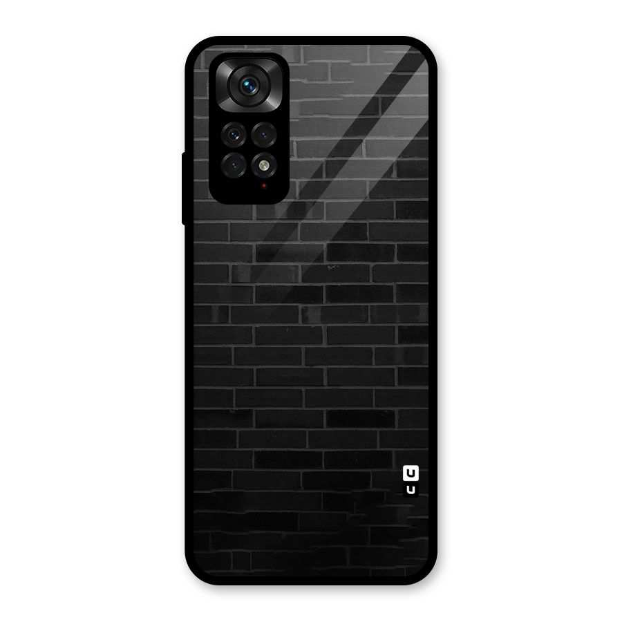 Brick Wall Glass Back Case for Redmi Note 11S