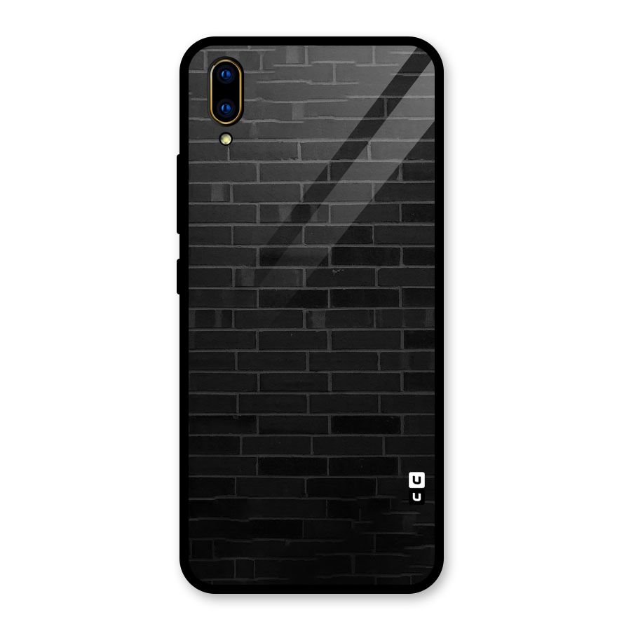 Brick Wall Glass Back Case for Vivo V11 Pro