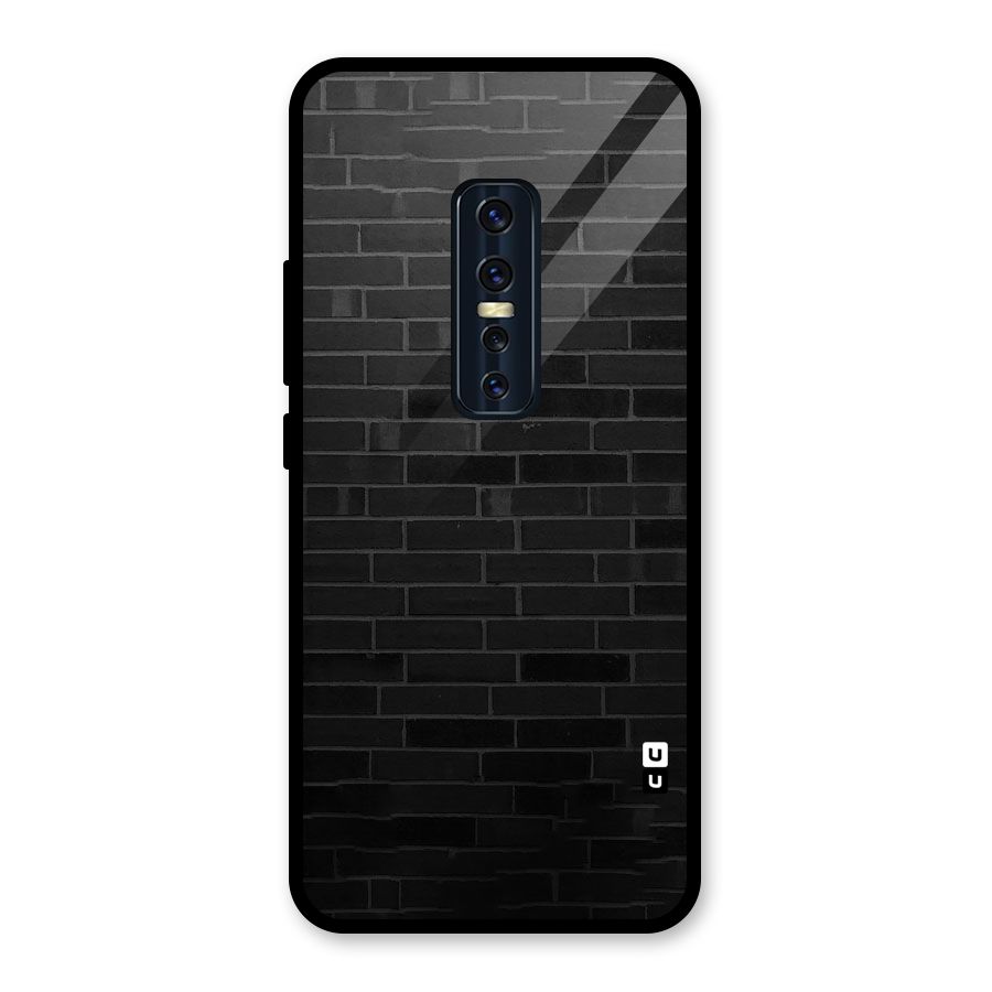 Brick Wall Glass Back Case for Vivo V17 Pro
