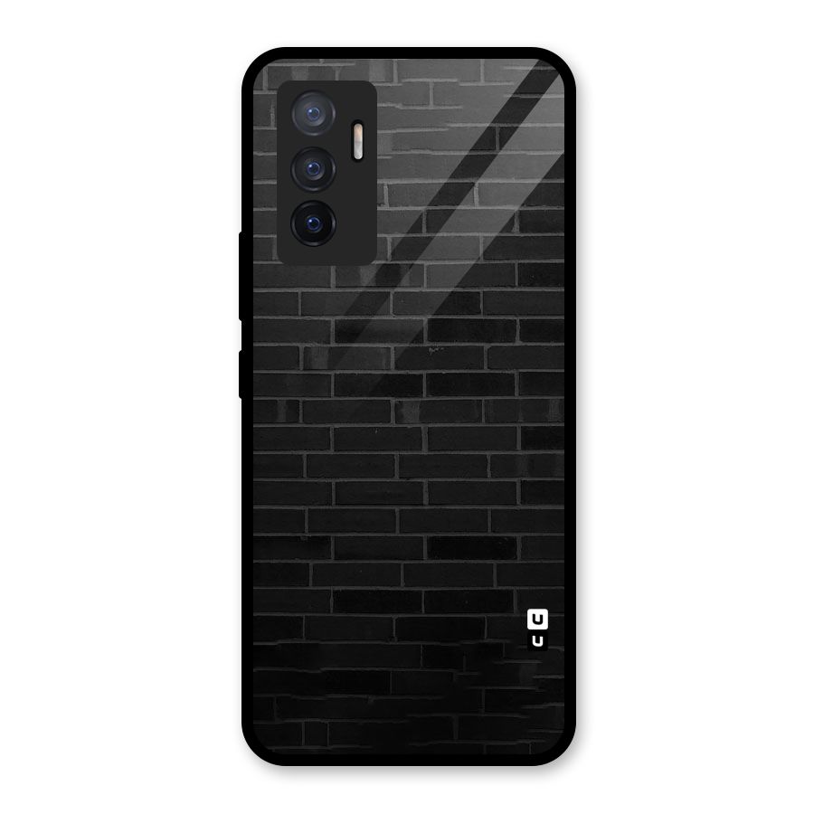 Brick Wall Glass Back Case for Vivo V23e